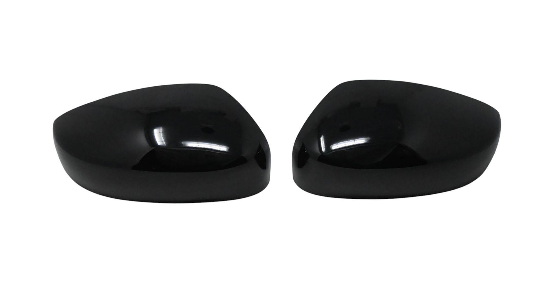 17-26 Chrysler Pacifica 2 Piece No Turn Signal Top Gloss Black Tape-on Mirror Cover