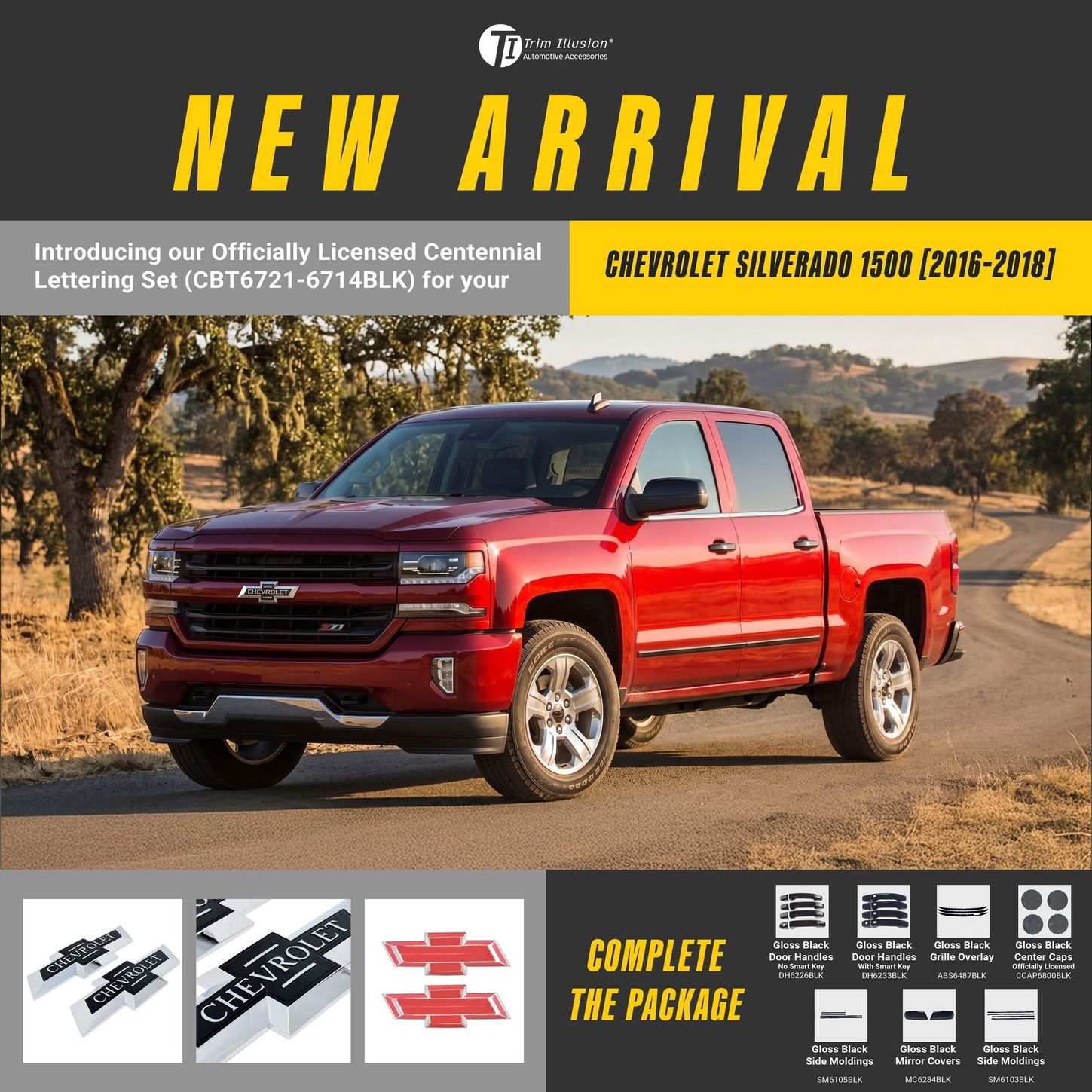 CBT6721-6714BLK (Chevrolet Silverado 1500)