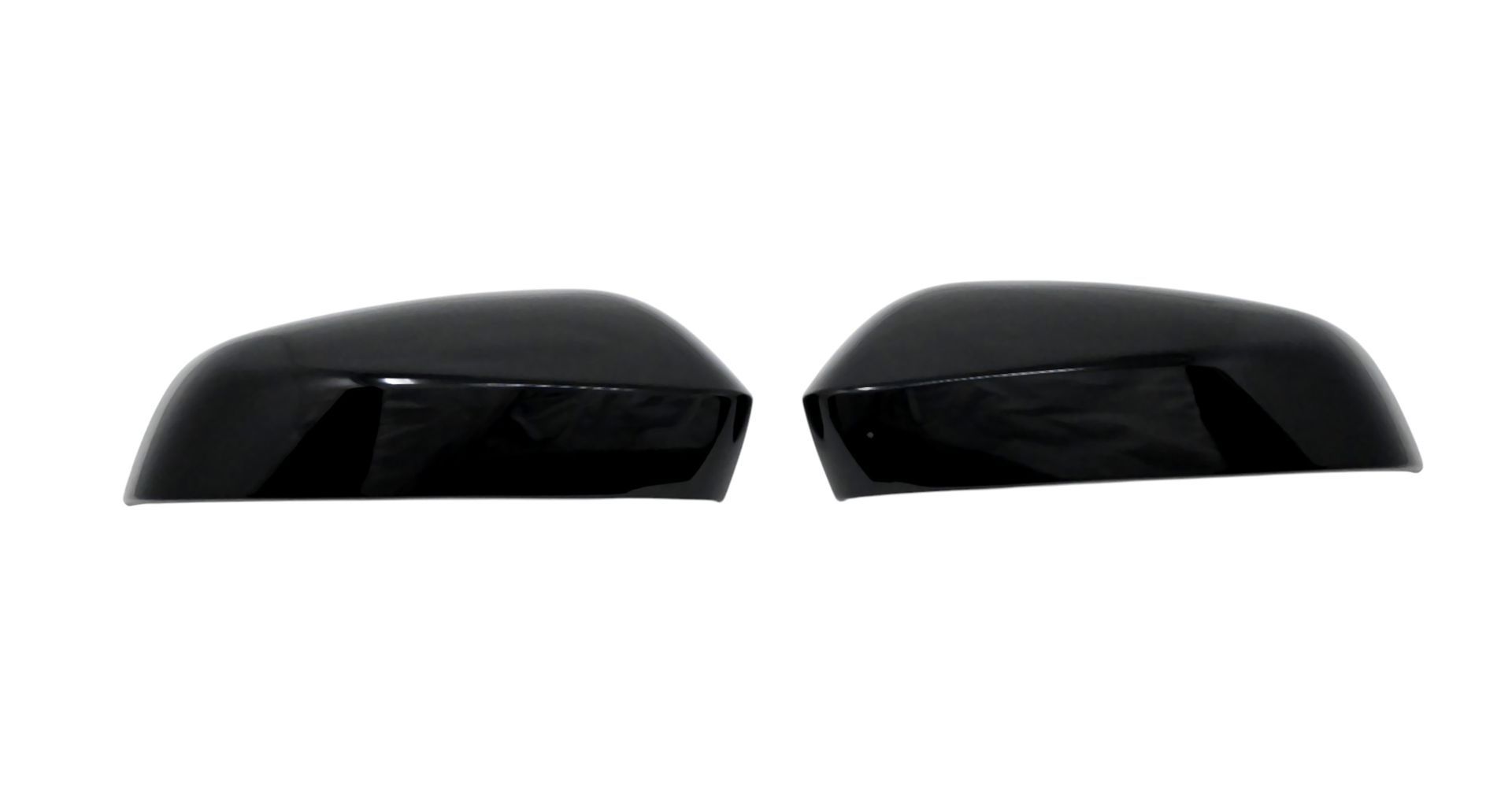 24-26 Toyota Tacoma, 25-26 Toyota 4Runner 2 Piece No Turn Signal Top Gloss Black Tape-on Mirror Cover
